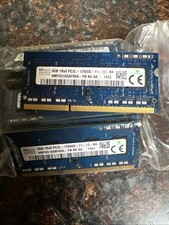 lot of 10 Sk Hynix 4GB PC3L-12800S DDR3 Laptop Memory Ram