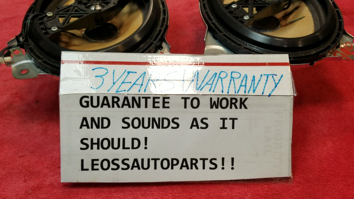 2007-2011 Toyota Camry Rear Pair Speaker JBL 86160-0WF00 WITH FOAM