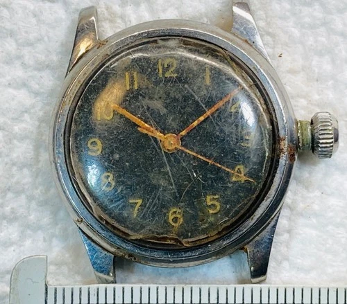 1940s Rolex Oyster Watch  29mm Case  Vintage Mens Watch - For Repair
