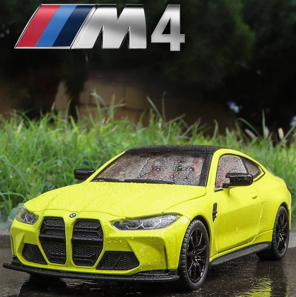 1:24 BMW M4 G82 Coupe Sports Car Diecast Metal Model Collectable Toy Gift NEW - Image 2 of 4