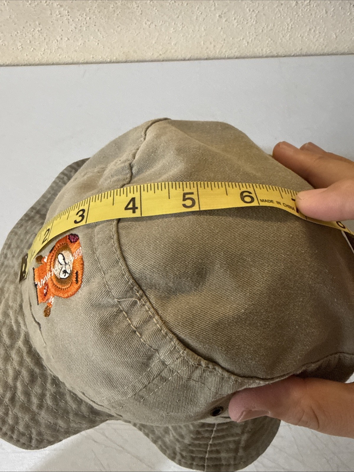 RARE Vintage 90s South Park “Dead Kenny” Embroidered Bucket Hat Sz LARGE 1998 image 9