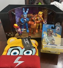 Five Nights At Freddys FNAF 2 Freddy Stage Light Up Popcorn Bucket Tin Cinemark