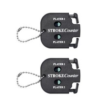 Medsuo 2pcs Golf Score Indicator 2 Player Stroke Counter Clicker Portable Gol...