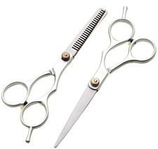 2x 6in Professional Hair Cutting & Thinning Scissors Shears Hairdressing Set