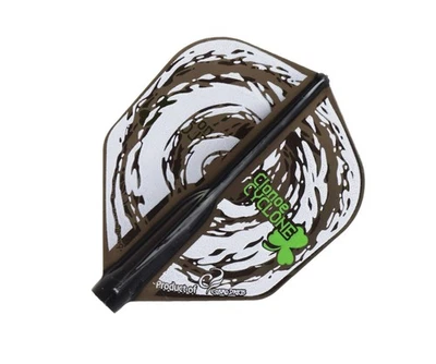 COSMO DARTS Cosmo Fit Flight Air Mickey Mansell Model ver.3 Black Dart Flights