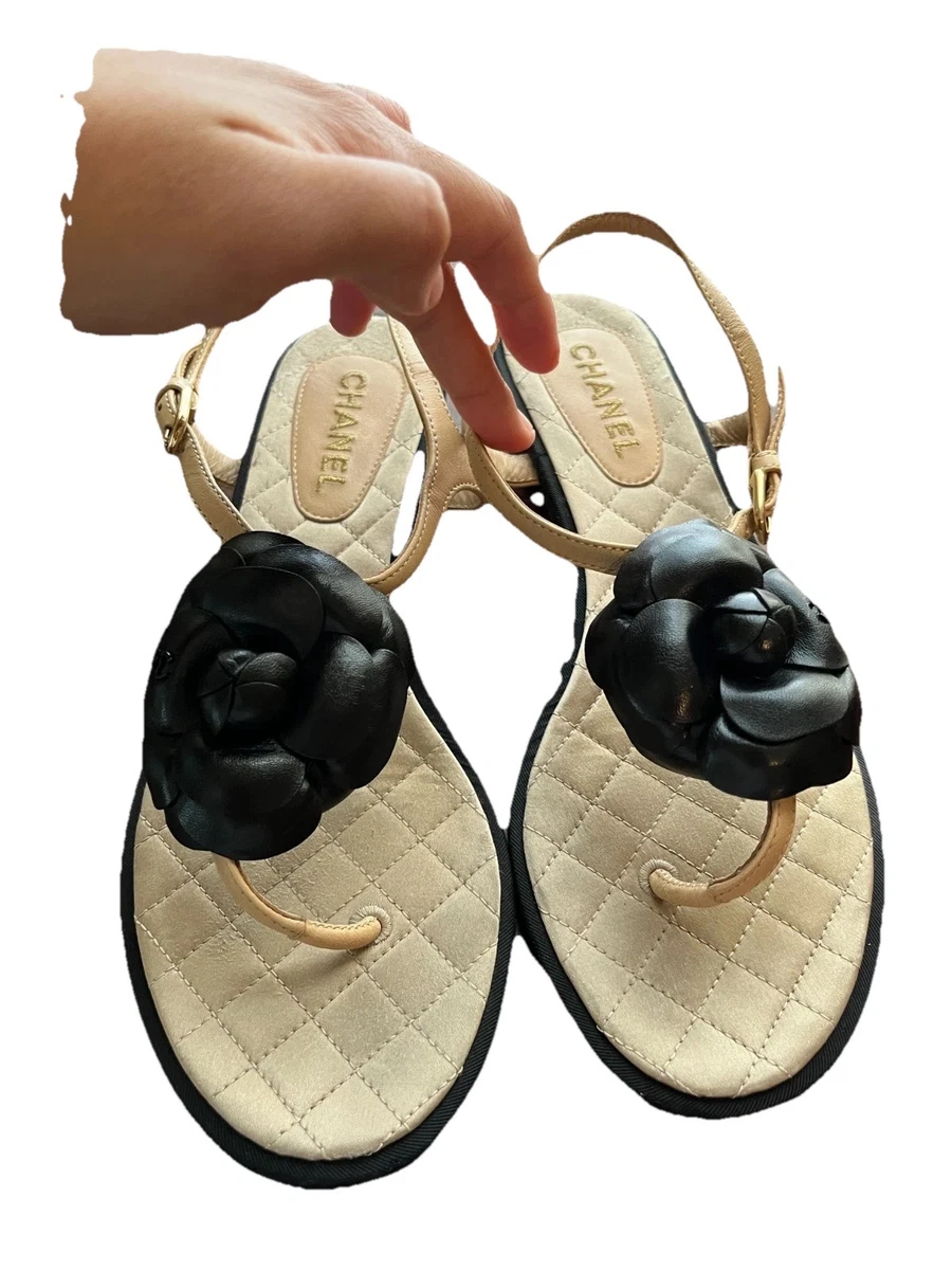 CHANEL Flowers Sandals for Women for sale | eBay