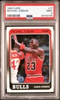 1988 FLEER #17 MICHAEL JORDAN PSA 9 MINT!! CHICAGO BULLS "THE GOAT" 🔥🔥🔥