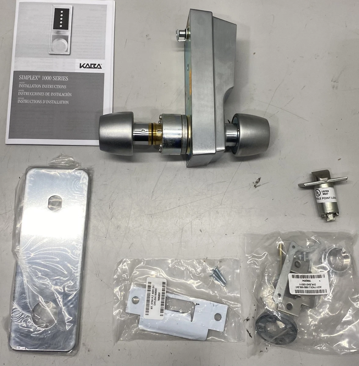 Cerradura Mecánica Con Combinación Lybunair | Código 1-11 Dígitos, Aleación Zinc - Para Puertas Interiores/Exteriores