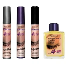 Prosa Mascara + Oil Set of 4 Piece Bundle Alargadora + Volumen + Efecto+ Aceite