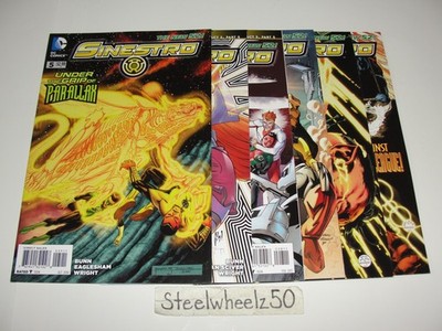 Sinestro 6 Comic Lot 2014 DC New 52 #5 7 8 9 10 11 Mongul Arkillo Cullen Bunn