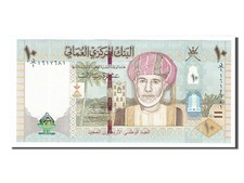 [#155352] Banknote, Oman, 10 Rials, 2010, UNC(65-70)
