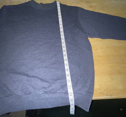 Champion Sweatshirt Boys Youth Medium Navy Blue Pullover Crew Neck - Picture 11 of 16