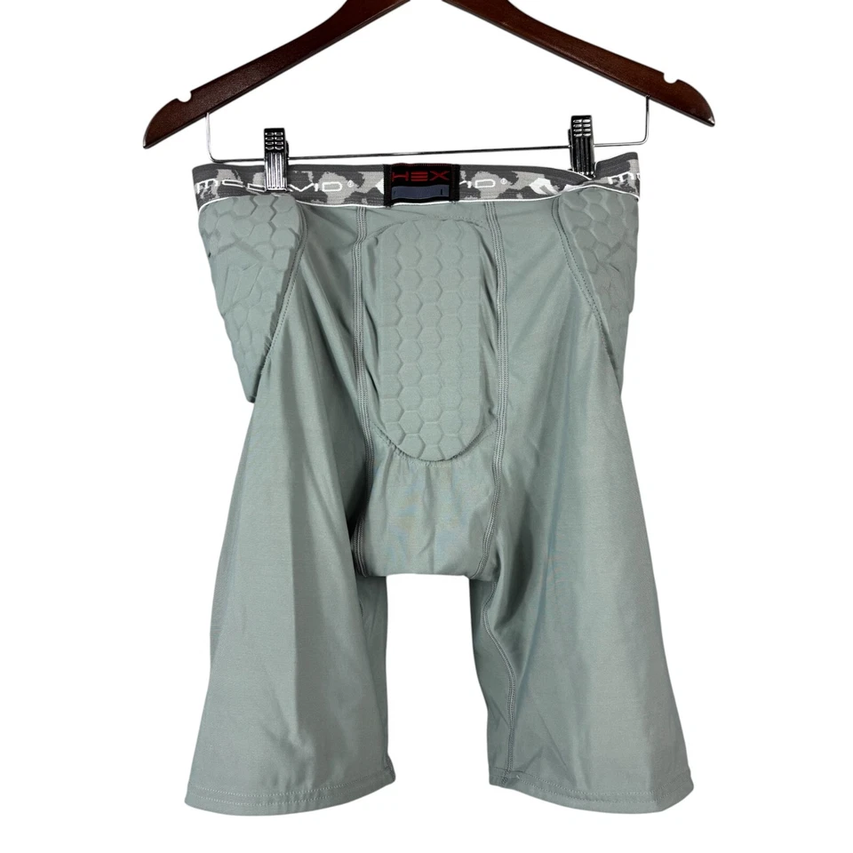 Faja integrada hexagonal McDavid 5 almohadillas 7333-GRGR-L gris adulto fútbol grande Foto 3 de 4