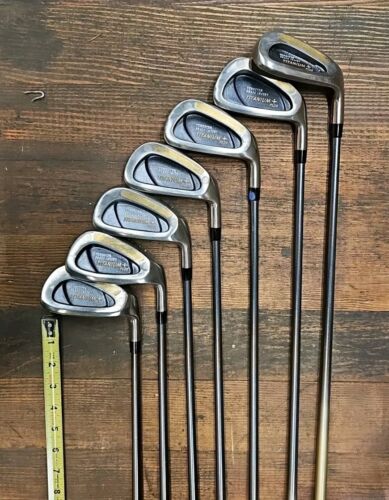 Yonex Titanium Plus Irons 3,4,5,6,8,9,PW Yonex Regular Flex Original Grips