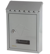 CASSETTA PER POSTA - GRIGIA - PER ESTERNI MAURER - POSTALE LETTERE GRIGIO