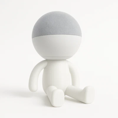 Support pour Alexa Dot 4 & 5 – Figurine 3D Originale | Accessoire Geek - Photo 1/4