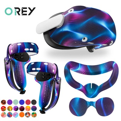 Case For Oculus Quest 2 Cover Vr Touch Controller Shell Accessories Covers Set