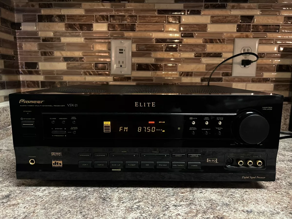 Pioneer elite 5.1 receiver sales