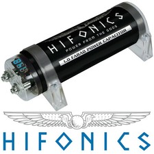 HIFONICS HFC-1000 1 Farad Powercap mit Remote Auto Kondensator 1F PKW KFZ 