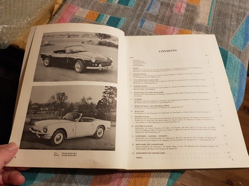 Triumph Spitfire Mk 1 2 3 1962 On Haynes Owners Workshop Manual VGC FREE POST - Picture 5 of 18