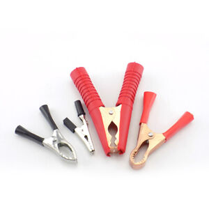5A/30A/50A/100A Alligator Clips Crocodile Clip Battery Clamps For Car Test Probe 