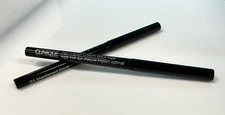 2 x Clinique High Impact Custom Black Kajal 0.01oz 01 Blackened Black NEW