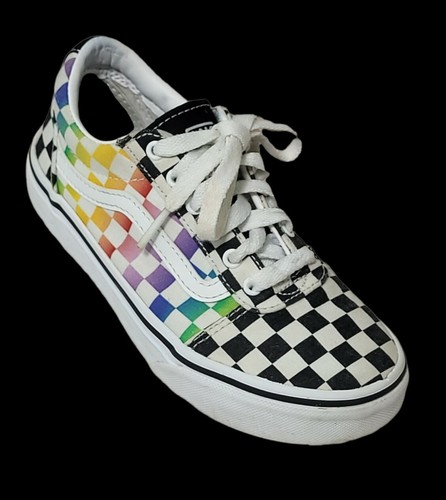 size 1 checkered vans