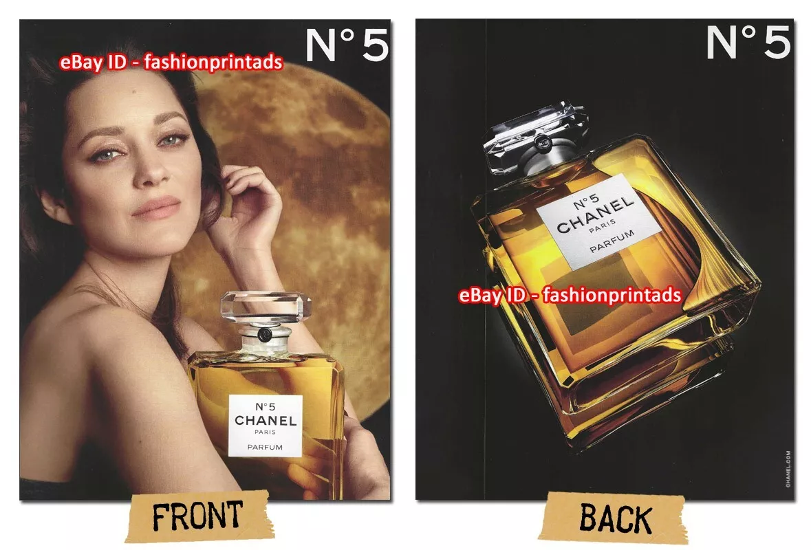 CHANEL Fragrances 2-Page Magazine PRINT AD 2022 MARION COTILLARD