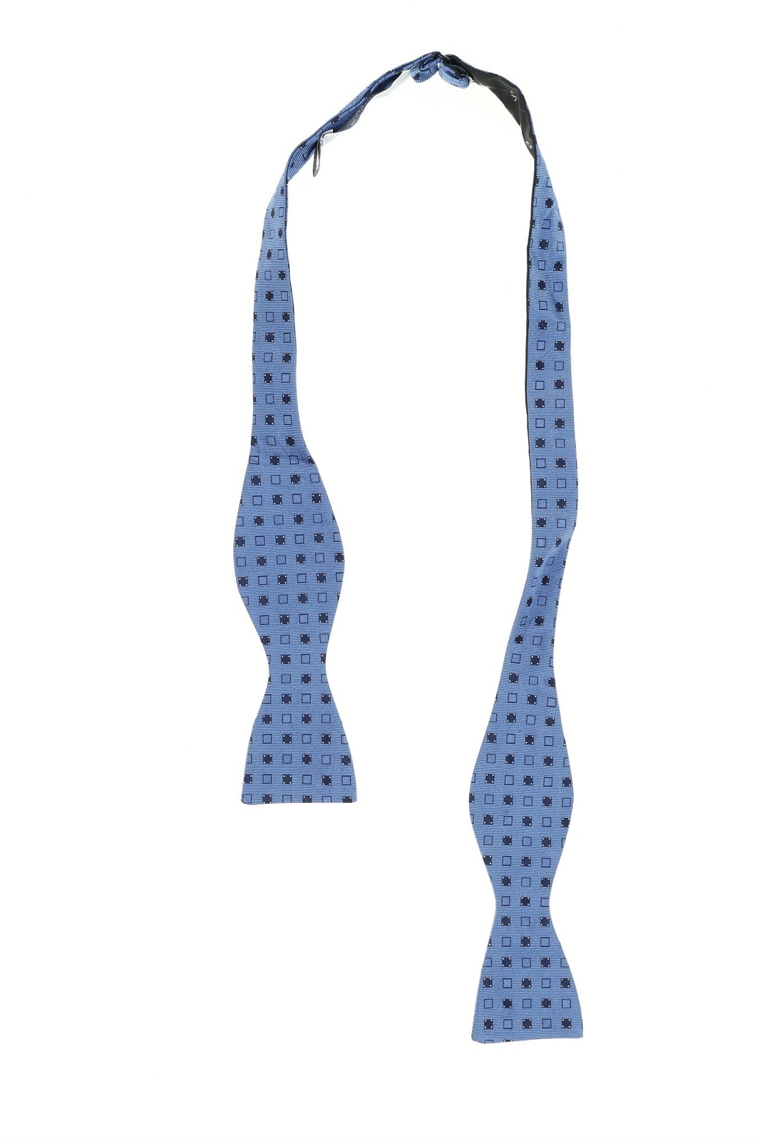 Мужской синий шелковый галстук-бабочка MICHAEL KORS с дизайнерским принтом из текстурированного шелка 140205 5890₽