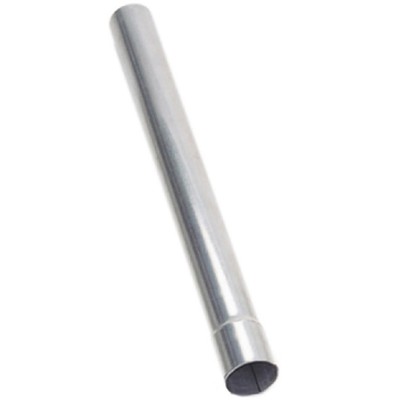 Nickson Exhaust Pipe 17621 1-3/4 Inch Diameter; Aluminized Steel; 18 Inch Length