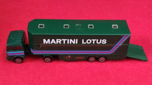 POLISTIL PORTAUTO F1 FORMULA1 MARTINI LOTUS RJ 112 CAMION BISARCA TRASPORTO FIAT - Foto 12 di 19