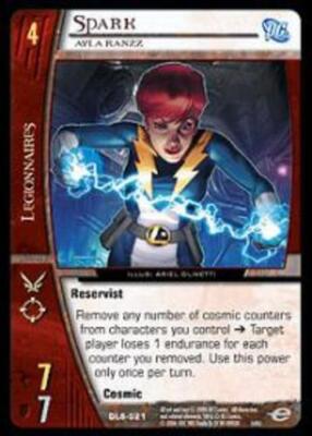 VS System: Spark, Ayla Ranzz [Played] DC Legion of Super Heroes TCG CCG Classic 