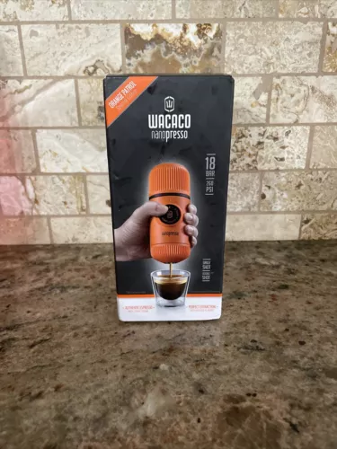 Wacaco Nanopresso Portable Espresso Maker - Orange Patrol