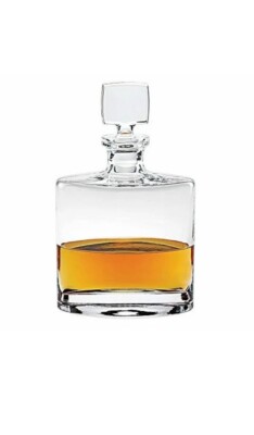 Badash The Whitney Lead Free Crystal Decanter 10'' - 28 oz. New in Box #NY225