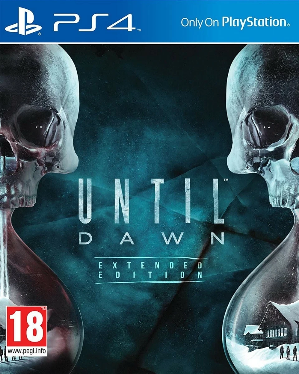 Until Dawn Extended Edition PS4 PlayStation 4 Video Game Mint Cond UK Release