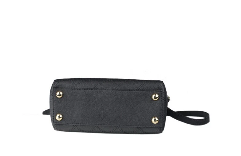 Bolso de Mano Kate Spade Pequeño Felix Kay Street Negro Cocodrilo Repujado Nuevo con Etiquetas Foto 3 de 4