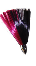 Fishing Lure Ilander Style 6" Trolling Tuna Wahoo Marlin Mahi Iland Red Black