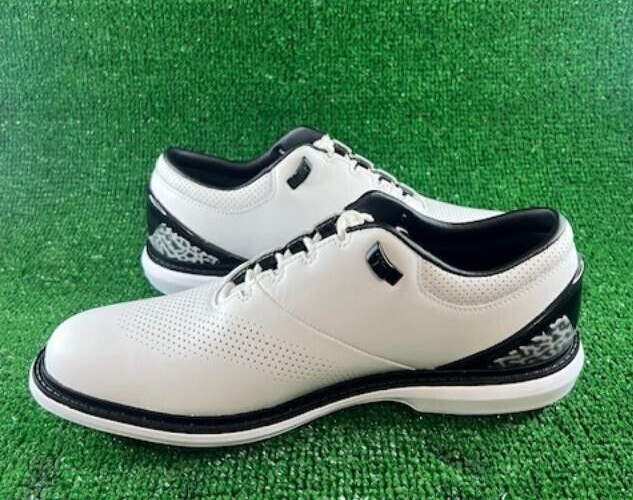 Men's Nike Air Jordan ADG 4 Golf Shoes White Black DM0103110 Size 13