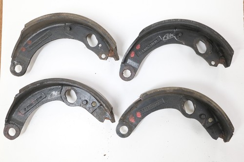 USED Rare OEM Mercedes A 110 420 27 20 & A 110 420 26 20 Brake Shoes Rear 75%