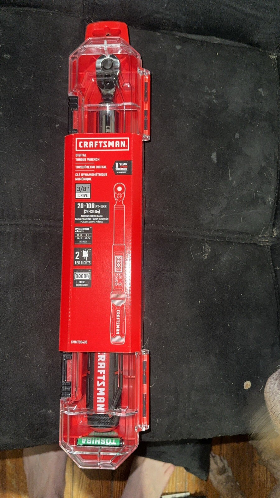 Craftsman CMMT99435 3/8 inch Digital Torque Wrench 885911610292 eBay