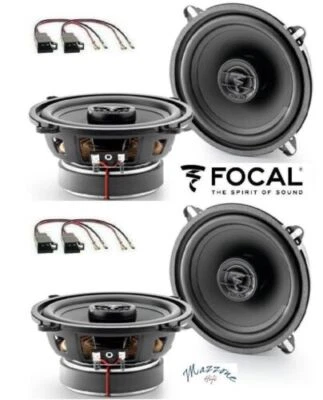 Focal ACX 130 Set 4 Haut Parleur Pour Groupe Renault Connecteurs Enceinte Car VA