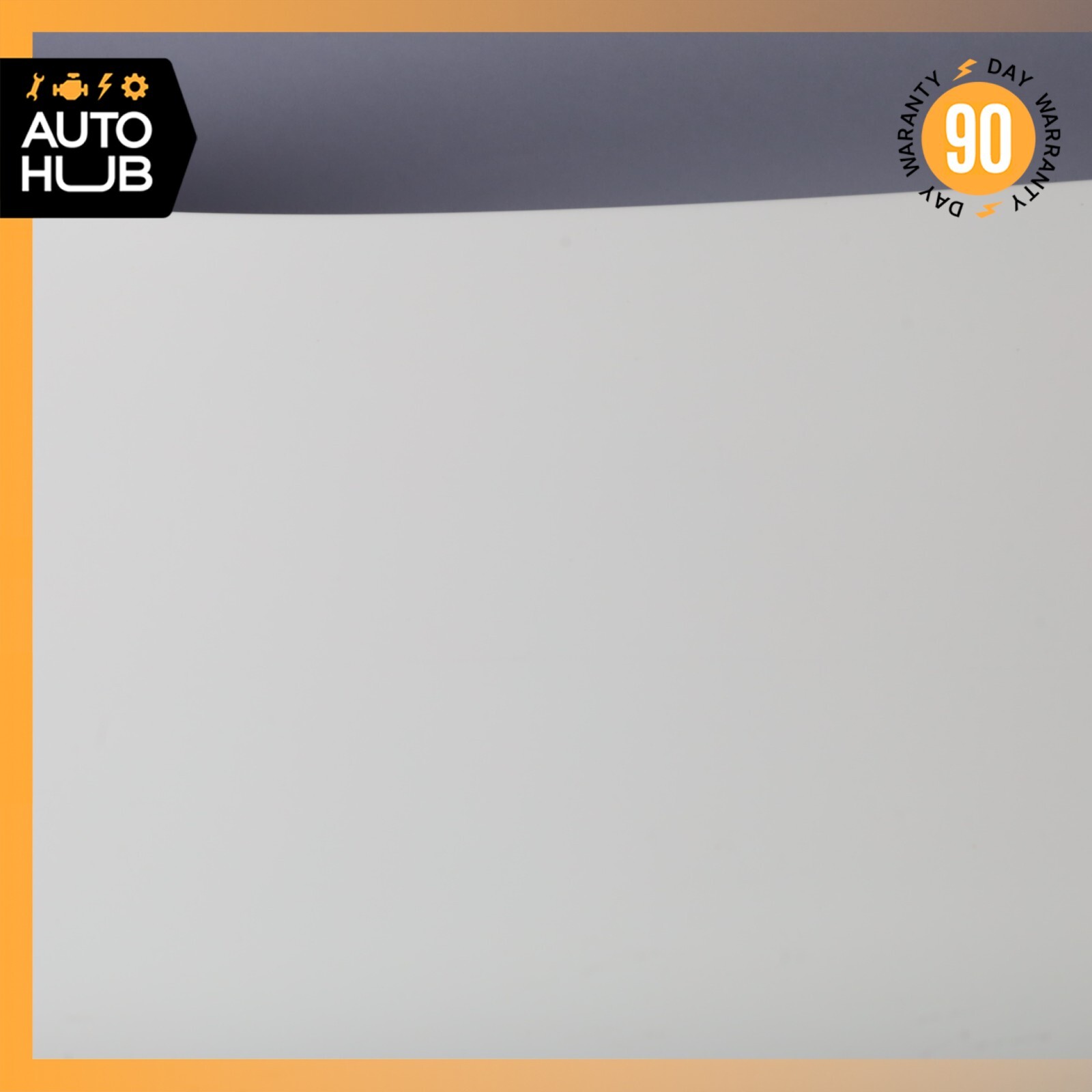 08-19 Maserati GranTurismo M145 Coupe Trunk Lid Panel Assembly White OEM 61k