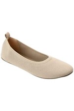 Journee Collection Women's Jersie Knit Flats Taupe