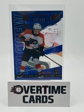 2024-25 UD SPx Hockey Matvei Michkov RC Holoview F/X Blue /399 #HV-35