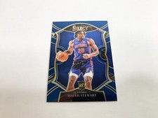 Isaiah Stewart Blue 2020-21 Panini Select Basketball Card # 76 Rookie. rookie card picture