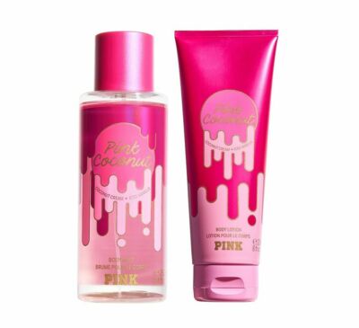 VICTORIA'S SECRET PINK COCONUT BODY MIST & LOTION 