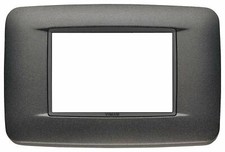 Vimar 20683.15 Eikon Placca Round 3 Moduli antracite matt