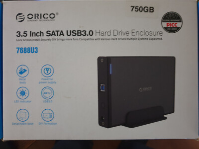 Externe SATA Festplatte 750 GB - USB 3.0