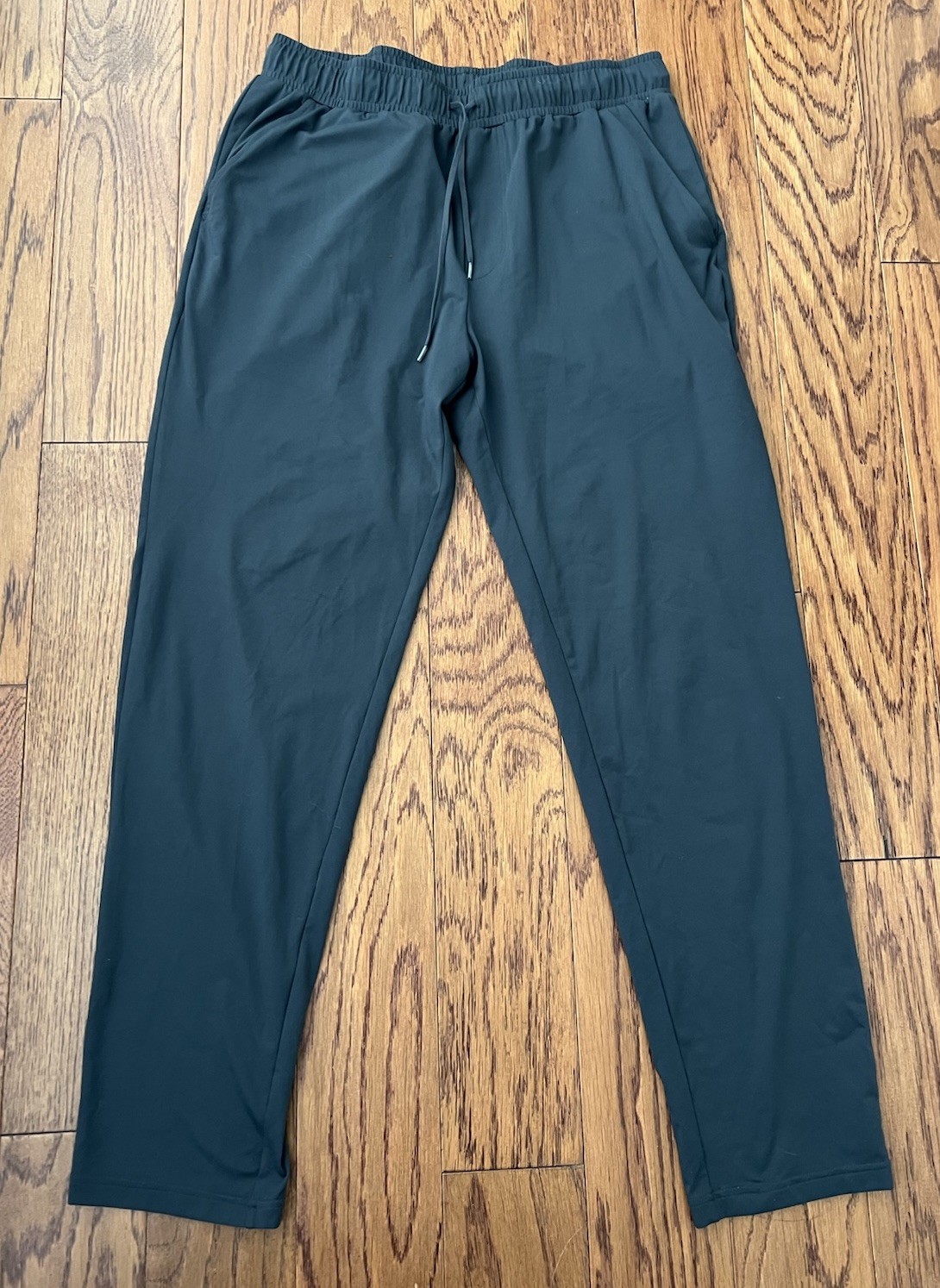 Alo Yoga Pants Mens Conquer Revitalize Tapered Performance Stretch Anthracite XL-image