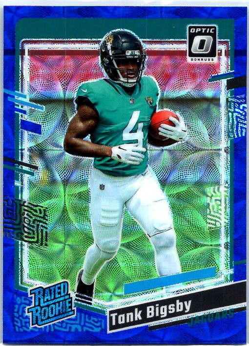 2023 Donruss Optic #252 Tank Bigsby Rookie Blue Scope